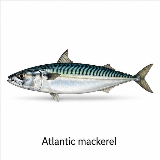 Species identification image for Atlantic mackerel