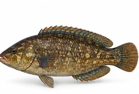 Species identification image for Ballan wrasse