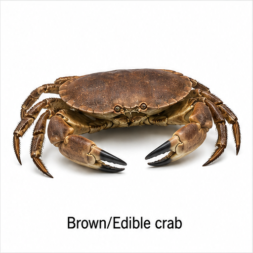 Species identification image for Brown/Edible crab