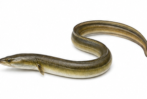 Species identification image for European eel