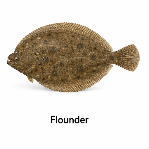 Species identification image for Flounder