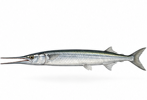 Species identification image for Garfish