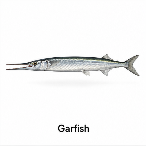 Species identification image for Garfish