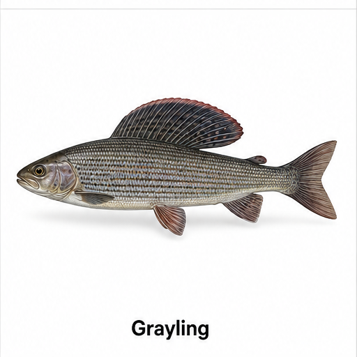 Species identification image for Grayling