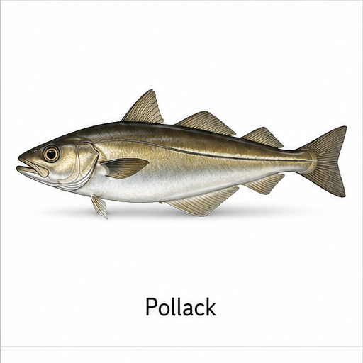 Species identification image for Pollack
