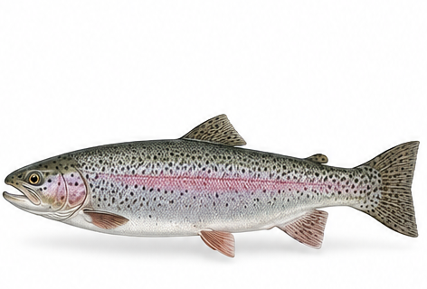 Species identification image for Rainbow trout
