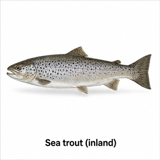 Species identification image for Sea trout (inland)