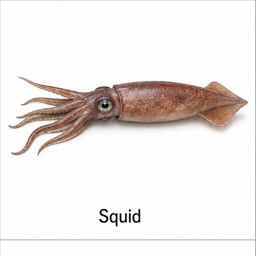 Species identification image for Squid