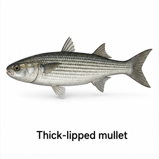 Species identification image for Thick-lipped mullet