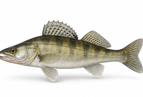 Species identification image for Zander (localised)